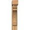 Ekena Millwork Olympic Block Rough Sawn Bracket w/ Offset Brace, Western Red Cedar, 8"W x 30"D x 42"H BKT0806X30X42OLY05RWR - alternate 2